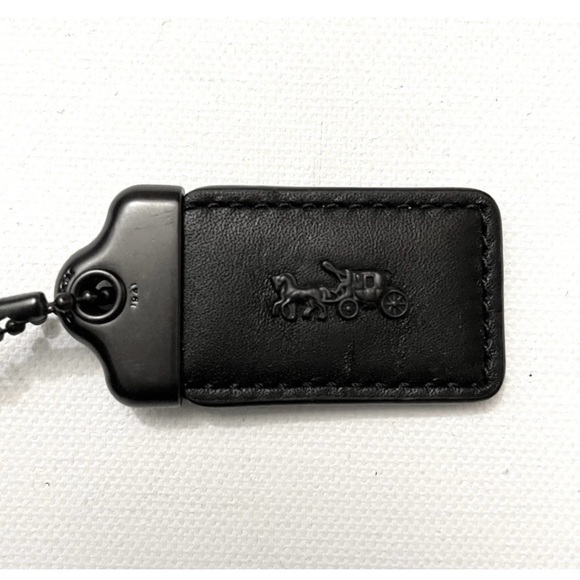 Coach 1941 Turnlock Tearose Suede Fringe Black Clutch 86840 - Picture 9 of 14